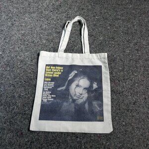 Lana Del Rey Tote Bag Aesthetic Indie Grunge Eco Cotton Reusable Shopper